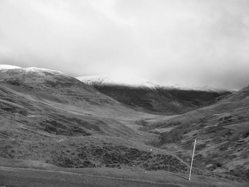 Grampian Mountains beim Ben Nevis